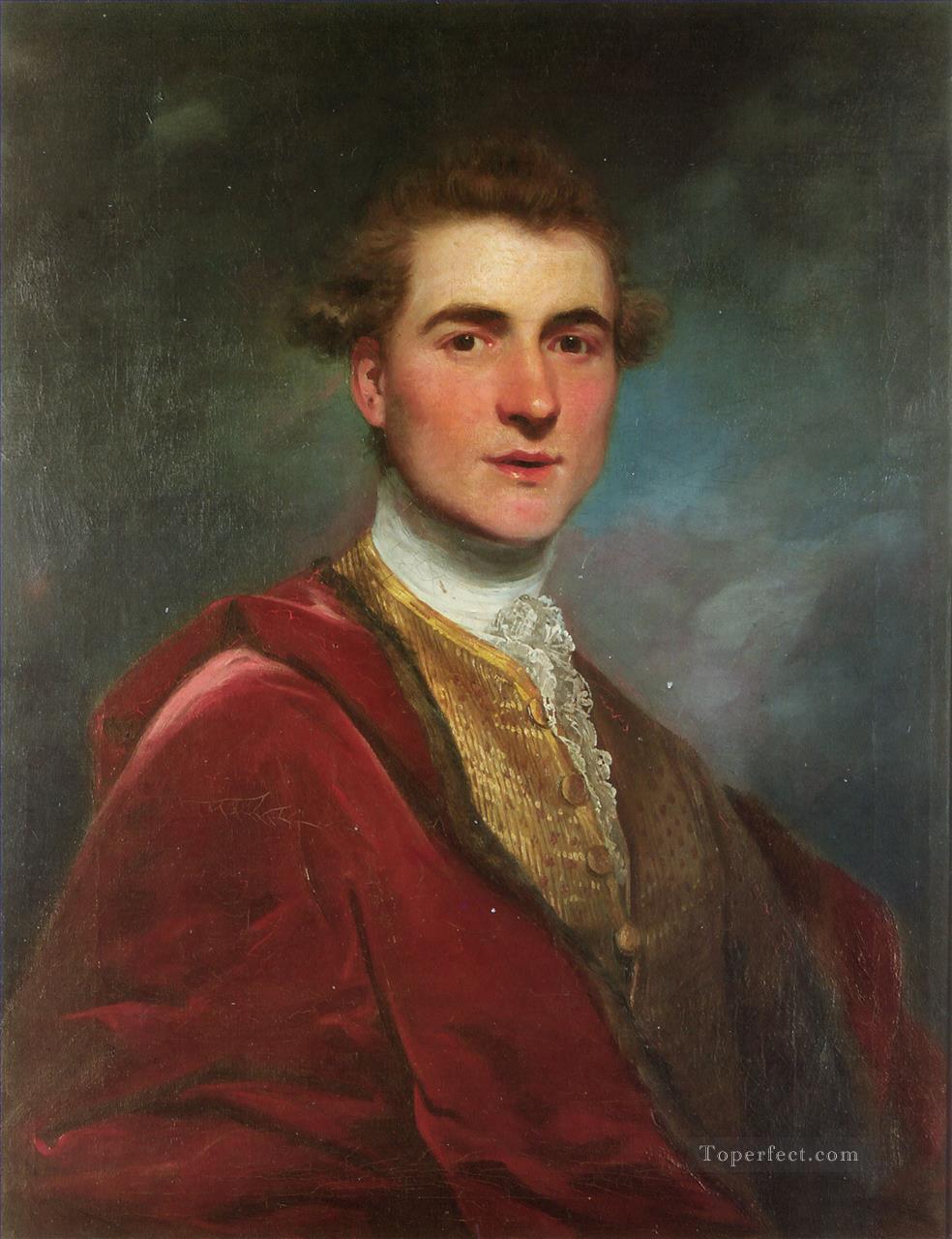 Portrait of Charles Hamilton Joshua Reynolds Oil Paintings